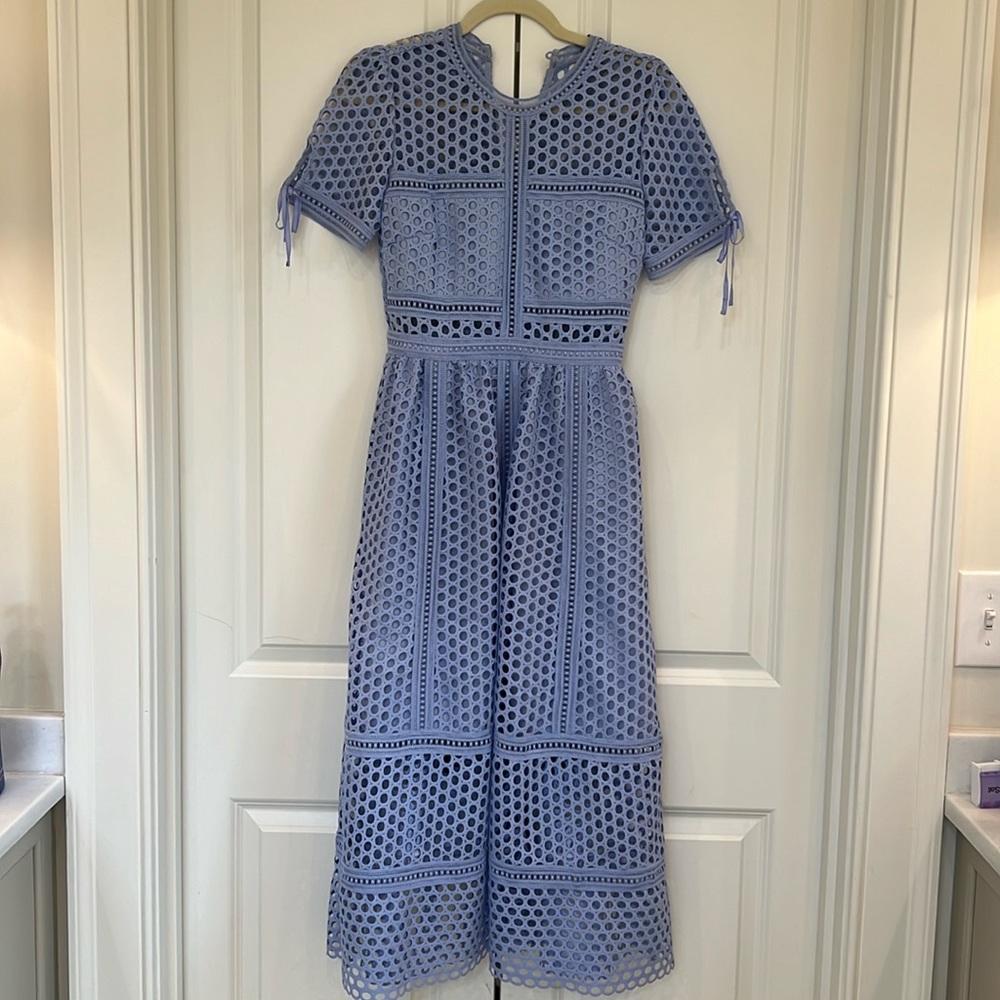 Self Portrait Lilac Dress size 4